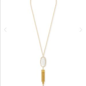 NEVER USED White pearl Rayne pendant necklace